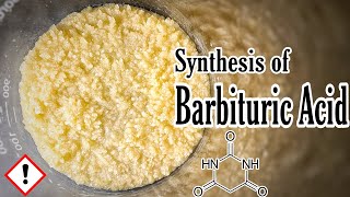 Barbituric Acid  Organic synthesis [upl. by Ahsito]