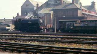 British Railways 1960s Darlington Station [upl. by Almund]