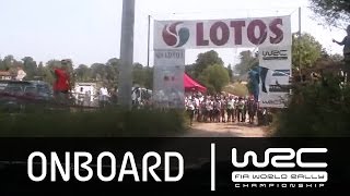 WRC  LOTOS 72nd Rally Poland 2015 Tänak Onboard SS19 [upl. by Airotnes]