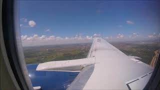 Landing at Santa Cruz Viru Viru Bolivia Boeing 737 300 Boliviana de Aviacion [upl. by Janot]