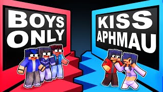 BOYS ONLY or KISS APHMAU in Minecraft [upl. by Ronoh511]