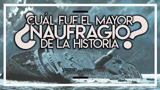 ¿CUÁL FUE EL MAYOR NAUFRAGIO DE LA HISTORIA LA TRAGEDIA DEL WILHELM GUSTLOFF ⛴️💥 [upl. by Nedearb77]