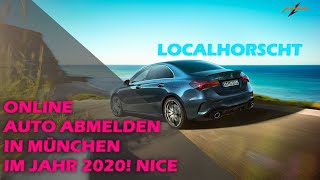 ONLINE AUTO ABMELDEN IN MÜNCHEN IM JAHR 2020  GEIL [upl. by Debby]