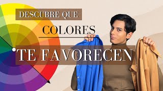 ¿QUIERES SABER QUE COLORES TE QUEDAN MEJOR DESCUBRE TU COLORIMETRÍA [upl. by Annayd]