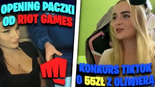 KONKURS TIKTÓW Z NAGRODAMI  OPENING PACZKI OD RIOTU  AVMUSIA [upl. by Anillehs702]