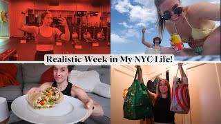 A Realistic Week In My NYC Life  Average Days Getting Outside amp Consistency [upl. by Aehcim]