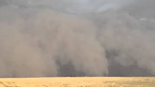 Haboob Hits Ritzville Washington State [upl. by Mccartan]