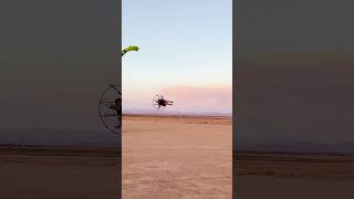 Paramotor Tip Drag [upl. by Aarika]