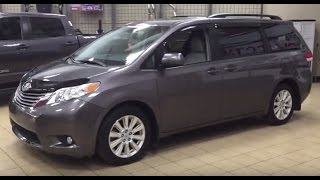 2014 Toyota Sienna XLE AWD Review [upl. by Libbi122]