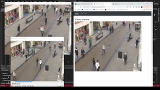 Opencv application RTSP HLS streaming output to WEB and VLC using GStreamer pipeline  source code [upl. by Namyaw]