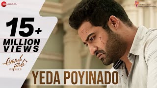 Yeda Poyinado  Full Video  Aravindha Sametha  Jr NTR Pooja Hegde  Thaman S [upl. by Pollyanna]