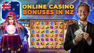 Online Casino Bonuses 🍒 Maximize Your Winnings in NZ online pokies in new zealand [upl. by Atilrep]