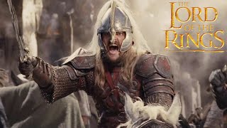 Lord of The Rings Rohan Theme Rohirrim Charge  EPIC VERSION [upl. by Ydoow]