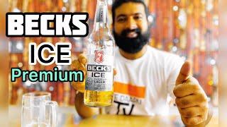 Becks ICE Premium Lager Beer l Thirsty Thursday becks lagerbeer [upl. by Noicpesnoc]