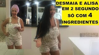 ALISA E DESMAIA EM 2 SEGUNDOS SÓ COM 4 INGREDIENTESRECEITA SIMPLES E BARATA [upl. by Roswald]