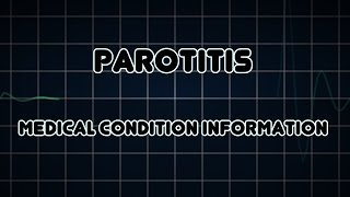 Parotitis Medical Condition [upl. by Hay]