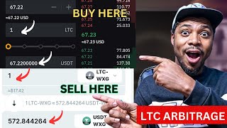 Crypto Arbitrage Trading Opportunity With LTC amp USDT  Crypto Arbitrage Review [upl. by Hotze]