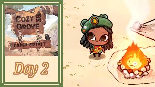 Cozy Grove Camp Spirit Gameplay Day 2 [upl. by Bach]