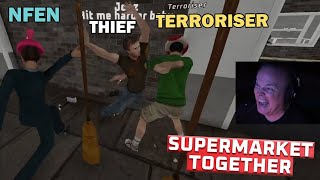 DEALING WITH THIEVES Sark w Terroriser GassyMexican Bruce amp Nfen Supermarket Together [upl. by Rici13]