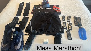 MESA MARATHON  TAPER WEEK  RACE PREP  sub 230 aged 50 [upl. by Vilhelmina]