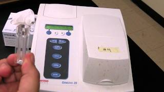 TRU Chemistry Labs How To Calibrate and use the Spectrophotometer [upl. by Anayt]