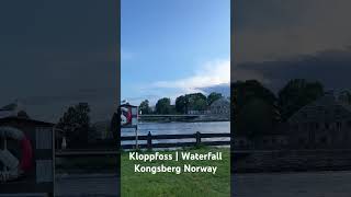 Kløppfoss Part3 waterfall oslo norway travel tourism peace water nature green [upl. by Volding]