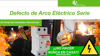 Defecto de Arco eléctrico Serie Protección con SARC1 ó DSARC1 de ABB [upl. by Orgell]