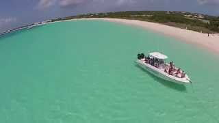 Aerial Anguilla Beaches Rendezvous Bay [upl. by Claudy]