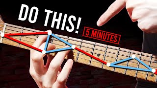 How to INSTANTLY visualize the FULL fretboard Guitar Lesson [upl. by Eibbor109]