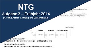 61 NTG Industriemeister IHK Aufgabe 3  Frühjahr 2014 [upl. by Ecnarf]