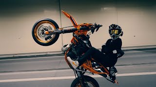 SUPERMOTO NIGHT RIDE  GANGSTAS PARADISE  WeOut 4K [upl. by Conni]