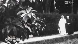 EXTREMELY RARE FOOTAGE OF POPE PIUS X WALKING IN THE VATICAN GARDEN [upl. by Anoyi]