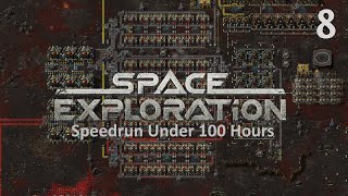 Vulcanite Facility  Factorio SE Speedrun 4x Speed 16100hrs [upl. by Aihsercal635]