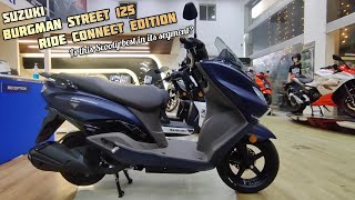 Ultimate Suzuki Burgman Street 125 Ride Connect Edition Review  Features Performance and More [upl. by Joby666]