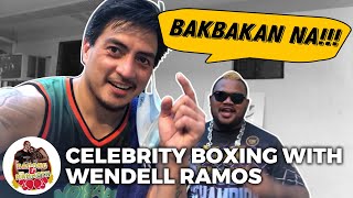 Badong amp The Mammoth  Celebrity Boxing with Wendell Ramos [upl. by Harraf]