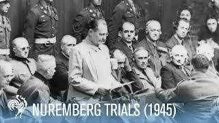 Nuremberg Trials The End of the Fuerhers 1945  War Archives [upl. by Aeresed]