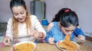 2 Packets Spicy RAMEN Challenge  Cheese and Mala Chicken Flavour [upl. by Daniels]