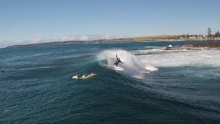 Shellharbour Swell 14th amp15th May 2018  Birdseye View [upl. by Poyssick]