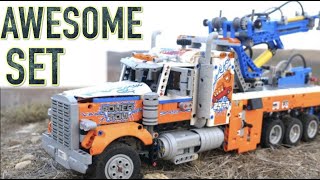 LEGO Technic Heavy Duty Tow Truck 42128 Reviewed [upl. by Cortney]