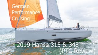 Hanse 315 amp 348 Sailboat Tour 2019 PTC Review [upl. by Atiugal]