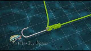 Clinch Knot  How To Tie Clinch Knot [upl. by Yarvis]