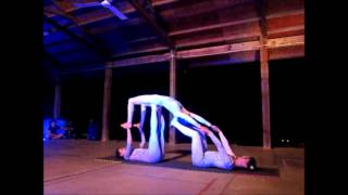 The Flowjo Family Circus Acro Performance  Hoop Convergence 2013 Flowcase [upl. by Adallard]