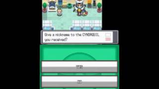 Pokemon SoulSilver Starter Hack [upl. by Dilks276]