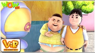 Vir The Robot Boy  Hindi Cartoon For Kids  Gintu meets Chintu  Animated Series Wow Kidz [upl. by Norwood]