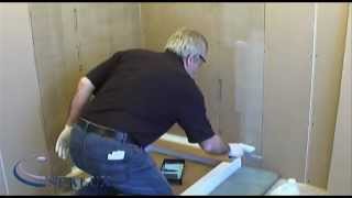 Waterproofing Tanking Showers before Tiling [upl. by Tanberg]