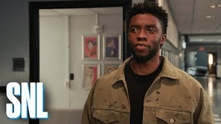 SNL Host Chadwick Boseman Does Not Have Any Vibranium [upl. by Heng]