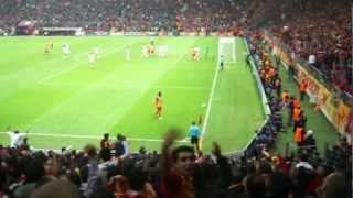 Galatasaray  Manchester United  burak yılmazın golü [upl. by Alleirbag883]