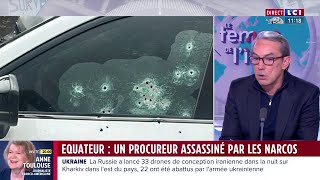 Equateur  un procureur assassiné par des narcotrafiquants [upl. by Assirhc712]