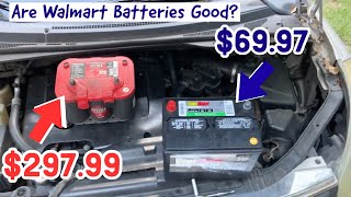 Are Walmart Car Batteries Good or Junk Lets Find Out Chapter 1 [upl. by Atiuqehs]