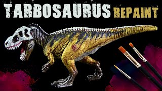 Schleich ® Dinosaurs  Mini Tarbosaurus Repaint  OOAK  total verhauen  Tyrannofarbklex Rex xD [upl. by Ulah802]